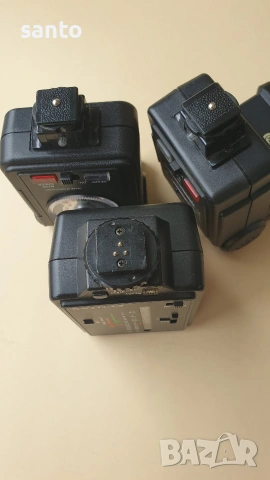 Ретро лот работещи светкавици PENTAX, HANIMAEX,ACHIEVER.,, снимка 5 - Светкавици, студийно осветление - 54658020