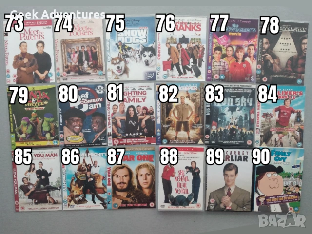 Комедия Филми DVD's - Оригинални Дискове на Английски Език, снимка 6 - Комедии - 47015749