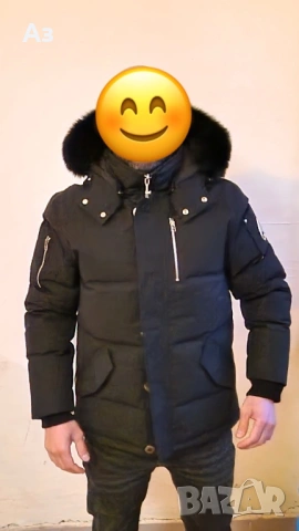 Черно яке Moose Knuckles, снимка 7 - Якета - 54166956
