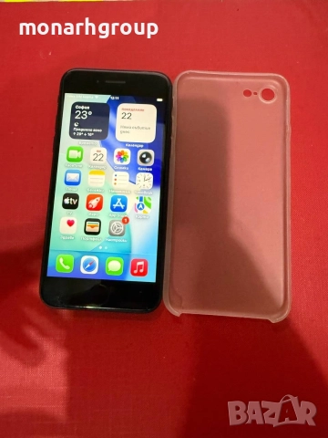 Телефон Iphone SE/64GB/капацитет на батерия 78%/+кейс, снимка 11 - Apple iPhone - 55003413