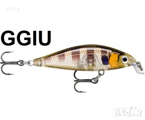Воблер X-Light Minnow 5 см 4 г Rapala за пъстърва и кефал риболов, снимка 3 - Такъми - 55577384
