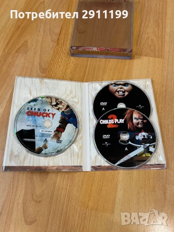 DVD Chucky – The Killer DVD Collection, снимка 2 - DVD дискове - 54659192