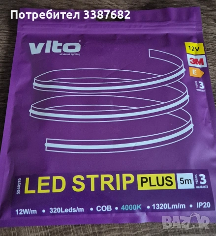 led лента Vito 12v 4000k
