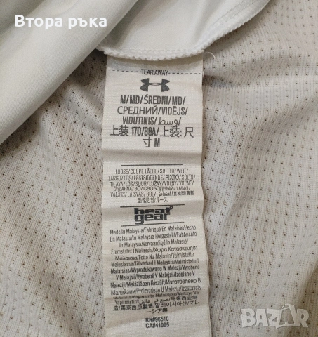 under armour тениска мъжка оригинален , снимка 3 - Спортни дрехи, екипи - 54442711