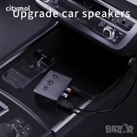 Bluetooth 5.4 аудио приемник с RCA / AUX / USB, снимка 5 - Ресийвъри, усилватели, смесителни пултове - 54302577