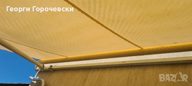 Слънцезащитна тента с електрическо задвижване, (опция) сензор за вятър, снимка 3 - Градински мебели, декорация  - 55436892