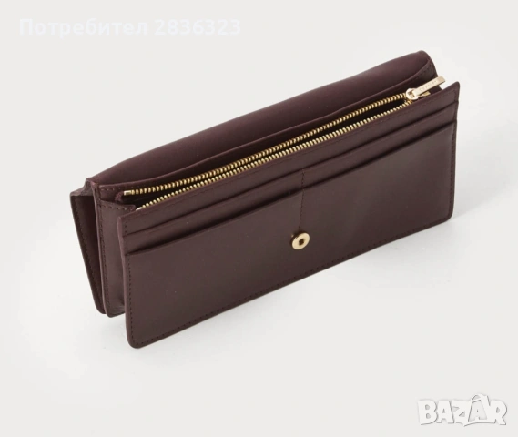 Портфейл от естествена кожа Calvin Klein , снимка 3 - Чанти - 54542495