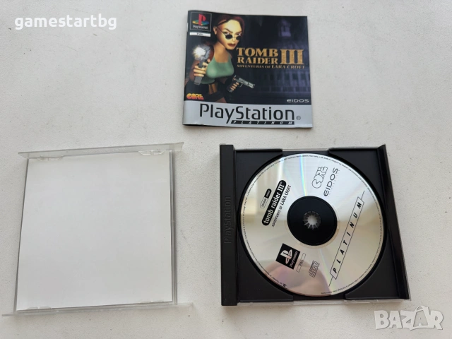   Tomb Raider III Adventures of Lara Croft за PS1, снимка 3 - Игри за PlayStation - 55156495