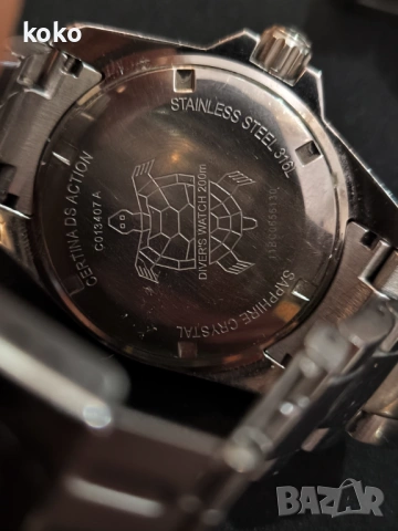 Часовник швейцарски автоматичен Certina Dursan Nixon, снимка 7 - Мъжки - 53951550