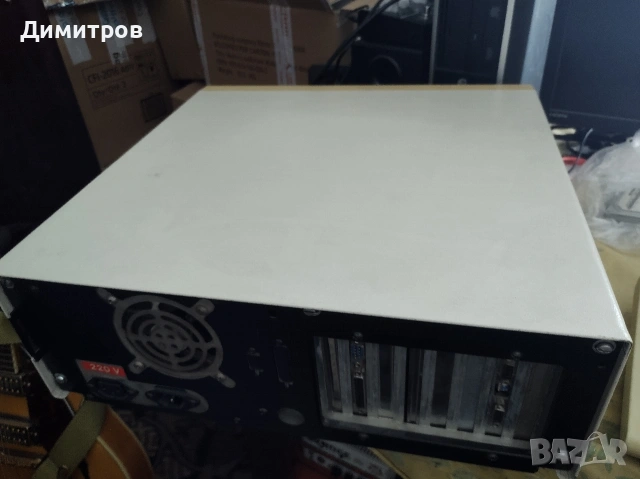 Работещ 386 компютър с периферия, снимка 7 - Работни компютри - 54180400