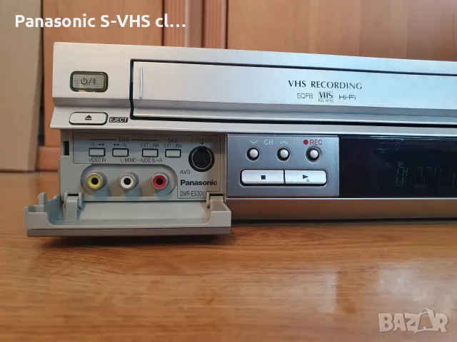 Panasonid DMR-ES30V VHS-DVD-VHS stereo Hi-Fi, снимка 3 - Плейъри, домашно кино, прожектори - 55416543
