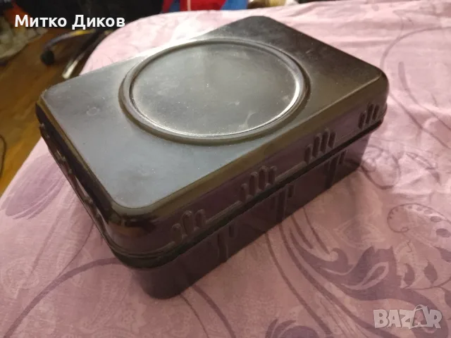 Винтидж бакелитова кутия от IIсв.война немска Вермахт офицерска като нова 200х145х80 мм