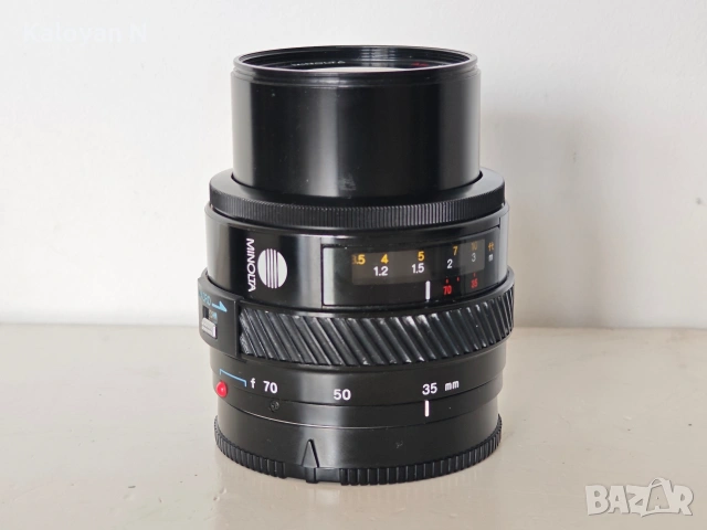 Обектив Minolta AF 35-70mm f/4 „The Little Beercan" за Minolta A/Sony A байонет, снимка 5 - Обективи и филтри - 54122608