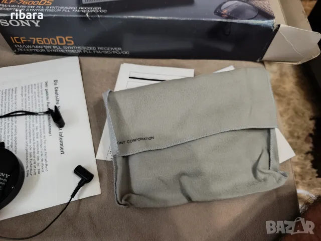 Sony ICF 7600DS, снимка 11 - Радиокасетофони, транзистори - 55338313