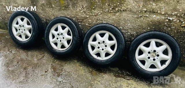 Джанти 15 Мерцедес , снимка 2 - Гуми и джанти - 54271596