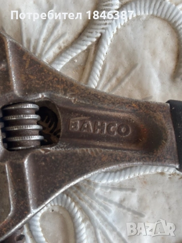 Раздвижен ключ Bahco , снимка 4 - Ключове - 54901081