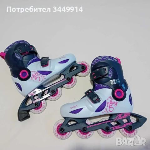Детски ролери  Oxelo и чанта нови, снимка 2 - Ролери, кънки - 54448866
