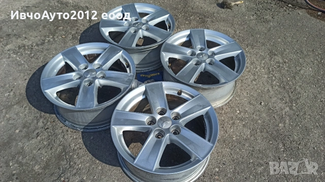 Алуминиеви джанти 16 mitsubishi mazda Toyota kia Hyundai , снимка 3 - Гуми и джанти - 54050928