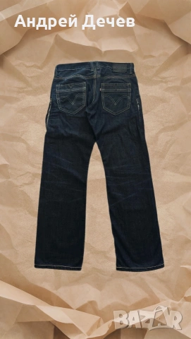 Тъмносини винтидж дънки Levi’s 514