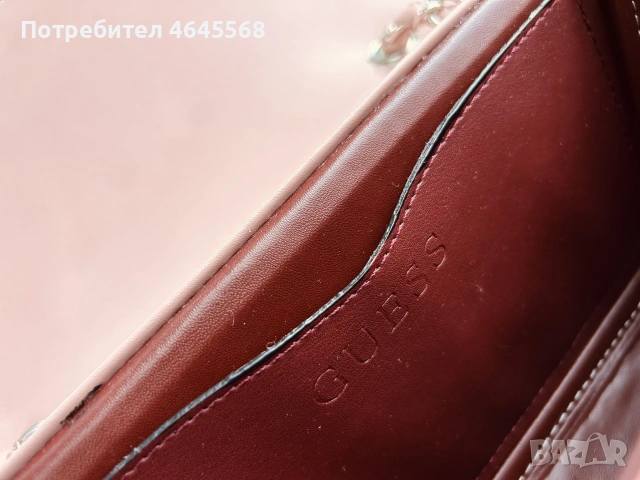 Кожена чанта GUESS, снимка 3 - Чанти - 55152905
