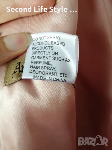 Amelia Couture дълга официална дамска рокля в розов цвят р-р L, снимка 14 - Рокли - 55113685