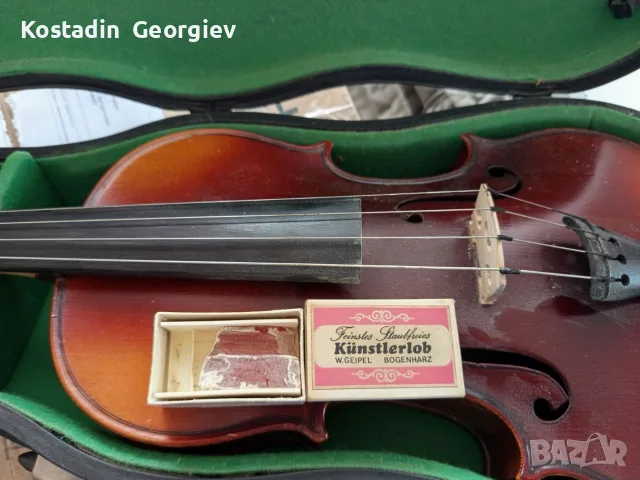 Цигулка Antonius Stradivarius 1716г., снимка 4 - Струнни инструменти - 55603876