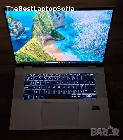 Лаптоп HP ENVY 360 | Ultra 125 AI | 8GB | 512GB | Touchscreen 16 inch |Като Нов 