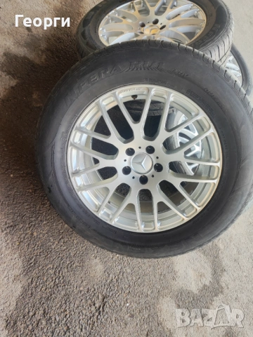 4бр.алуминиева джанта 18цола за Mercedes 5x112, снимка 2 - Гуми и джанти - 54106394