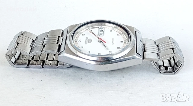 Seiko 5 Сейко 5 - самонавиващ се часовник, снимка 6 - Мъжки - 55195495