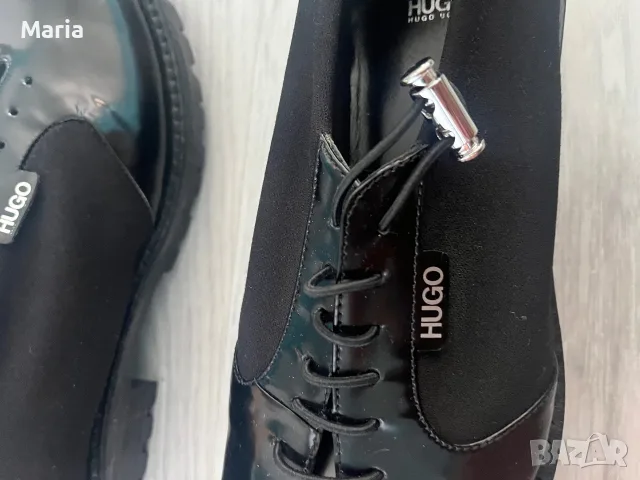 Дамски обувки Hugo размер 37 DERBY shoes, снимка 2 - Дамски елегантни обувки - 55431990