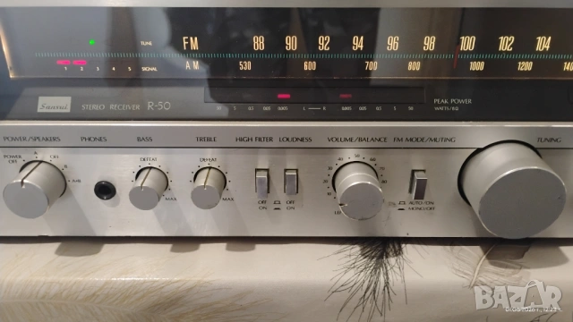 Sansui R-50, снимка 2 - Ресийвъри, усилватели, смесителни пултове - 54740880