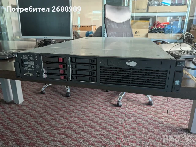 Сървър HP ProLiant DL380 G6 цял за части (48GB RAM, 2x Xeon X5650), снимка 11 - Работни компютри - 55638680
