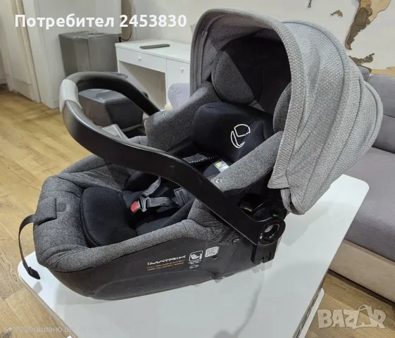 Jané Minnum 3в1 + iMatrix – много запазена бебешка количка, снимка 8 - Детски колички - 55597659