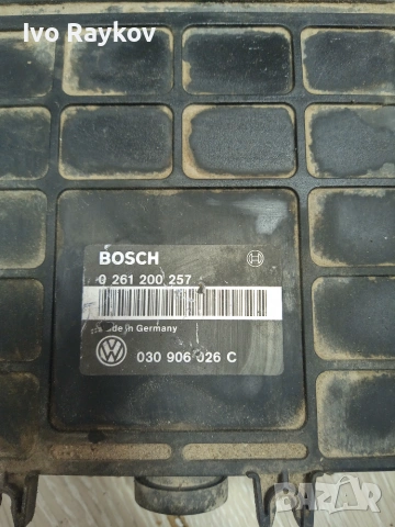 Компютър, ECU VW Golf 3 1.4i 1992г. 0261200257 030906026C , снимка 2 - Части - 55249362