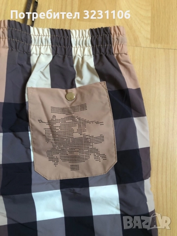 Къси панталони Burberry, снимка 3 - Спортни дрехи, екипи - 55659931