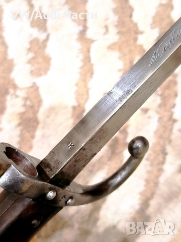 Френски щик нож байонет ГРА GRASS M1874 Waffenfabrik Steyr 1885 гръцка поръчка, снимка 9 - Антикварни и старинни предмети - 53957779
