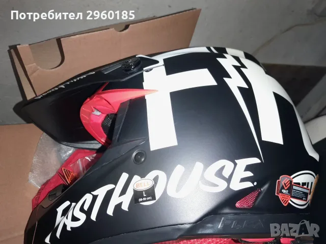 Bell Moto-9S Flex - Fasthouse Tribe РАЗМЕР L - нова