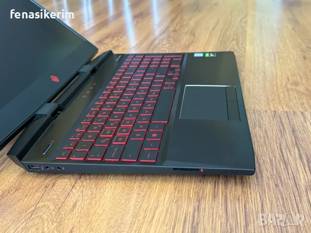 15.6' Full HD Core i7-9750H HP Omen 16GB DDR4/256GB NVMe/Подсветка/Nvidia GTX 1660 Ti 6GB DDR6, снимка 12 - Лаптопи за игри - 55539746