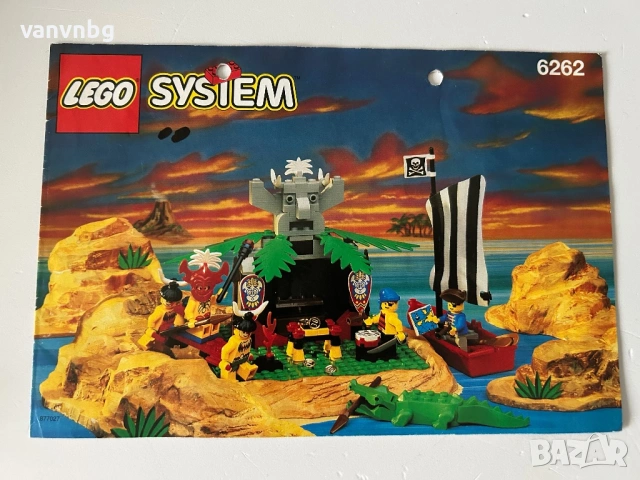 Lego Pirates 6262 King Kahuka's Throne, снимка 6 - Конструктори - 54362473