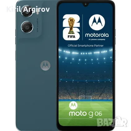 Motorola g 06 нов неразпечатан + power bank