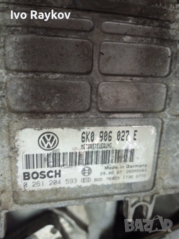 компютър , ECU SEAT CORDOBA IBIZA INCA , 6K0906027E , снимка 2 - Части - 55034506