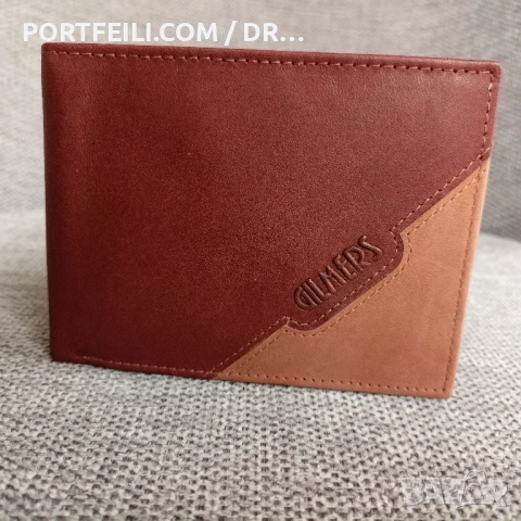 Кожен портфейл Gilmers на Friedrich с RFID защита, снимка 7 - Портфейли, портмонета - 54318658