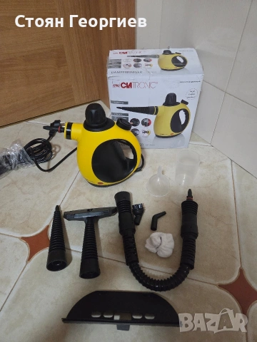 Чисто нова Парочистачка Clatronic DR 3653, 250мл, 3.5 бара, 1050W