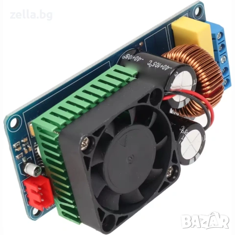 Моно усилвателен модул Клас D 500W IRS2092 – SNR 90dB, THD <0.1% | За субуфер 4-8 Ohm 10438, снимка 9 - Друга електроника - 54694730