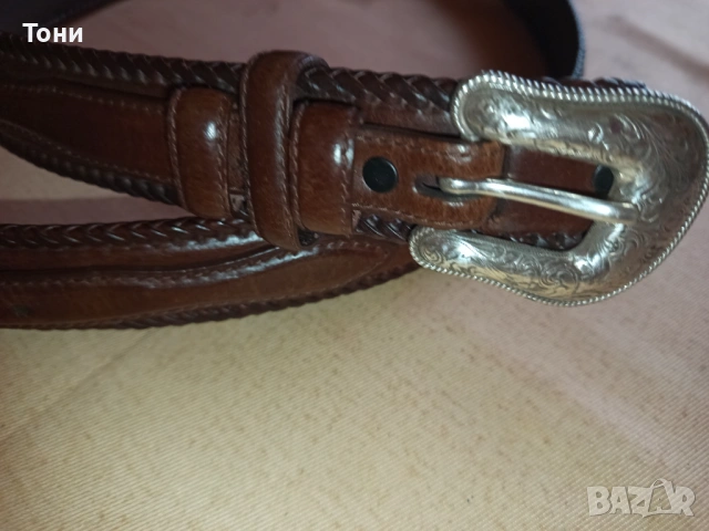 Нов Универсален Колан Изцяло от Естествена Кожа 125см., снимка 2 - Колани - 54397390