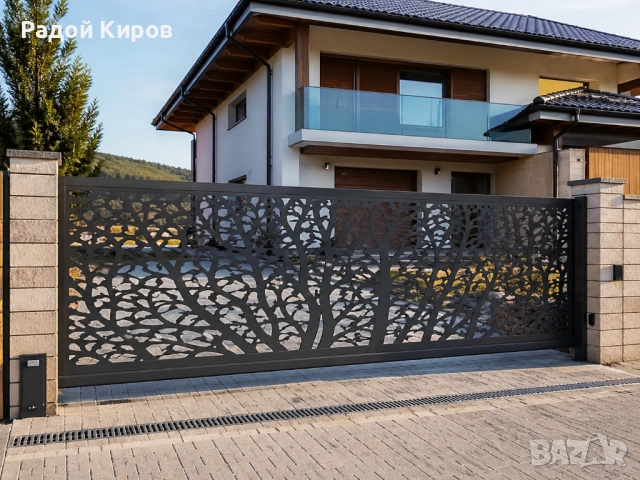 Превърнете оградата или стената в акцент — метални декоративни пана по размер