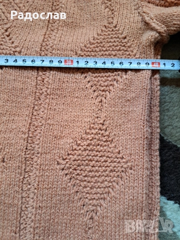 Чисто нов плетен вълнен пуловер, снимка 4 - Пуловери - 53965798