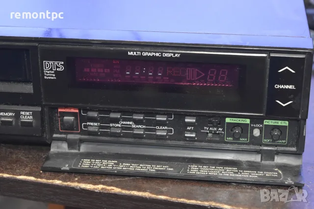 Видео SAMSUNG VQ 721 VHS Dual System - свети с дистанционно, снимка 3 - Плейъри, домашно кино, прожектори - 55349749