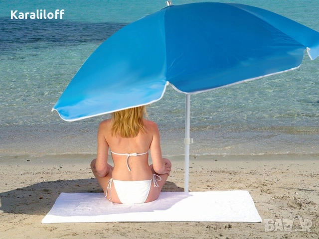 Градински - Плажен Чадър 205см ПРОМОЦИЯ