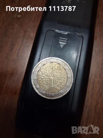 Монета 2 евро -Италия 2001